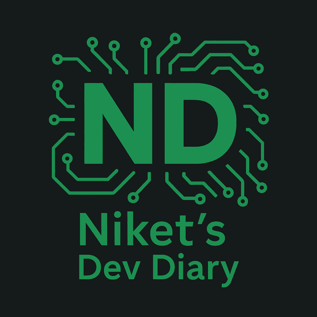 Niket's Dev Diary